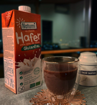 natumi Hafer ナチュラルドリンクで作るホットチョコレート